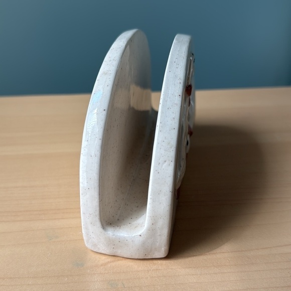 Vintage ceramic Creamer & Napkin Holder set ducks - Picture 6 of 13